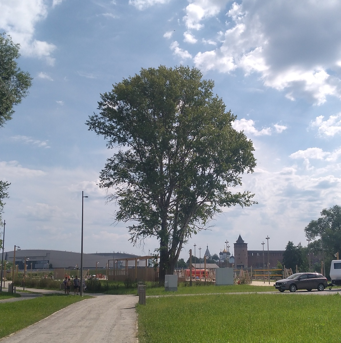 Дорога к пляжу.