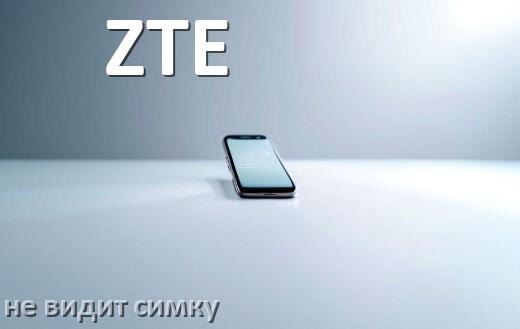 
Почему телефон ZTE не видит сим карту, что делать