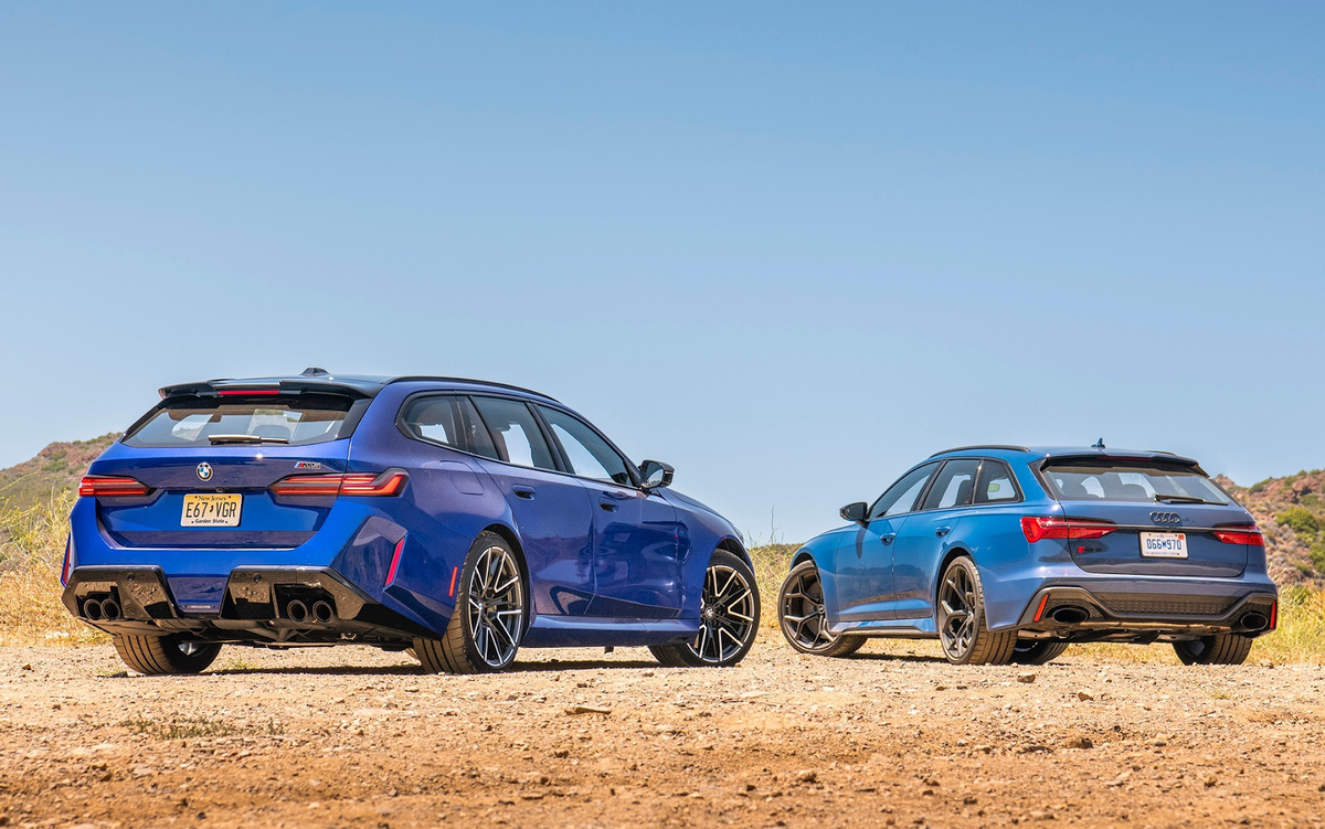 BMW M5 Touring против Audi RS6 Performance