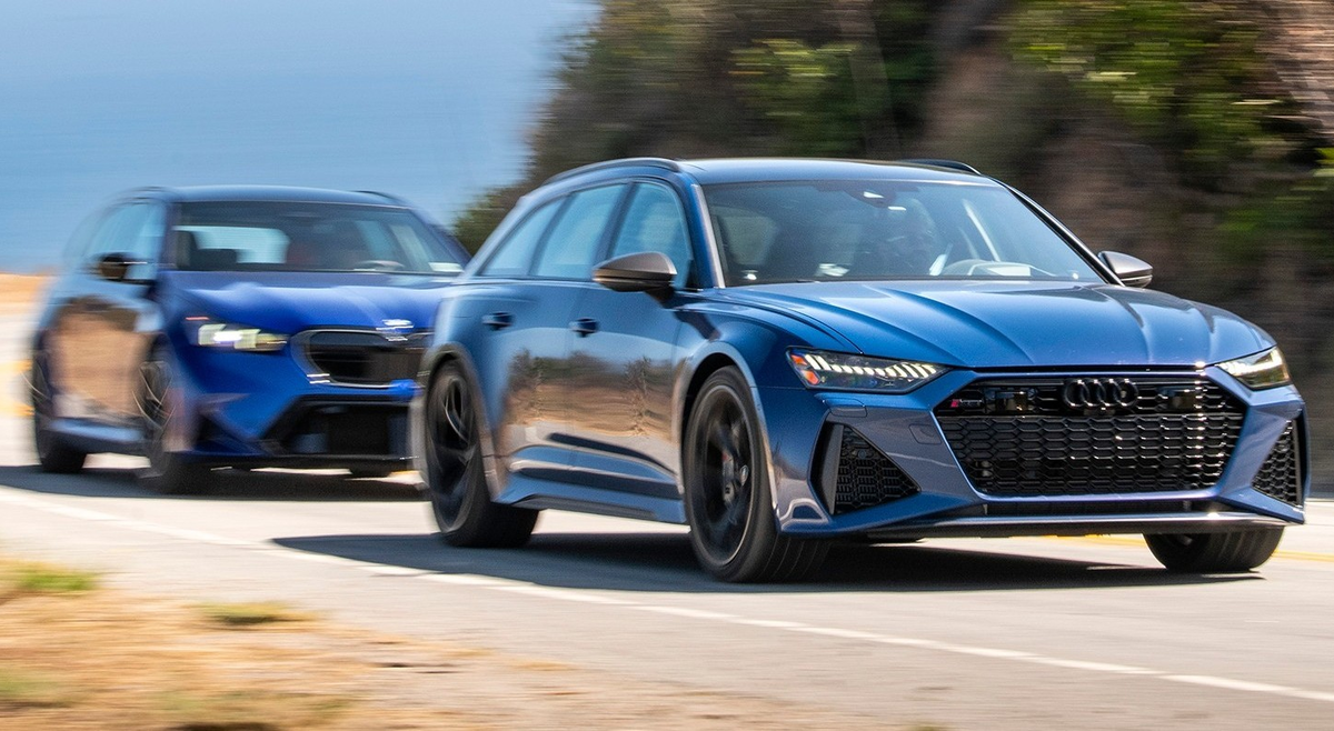 BMW M5 Touring vs Audi RS6 Performance