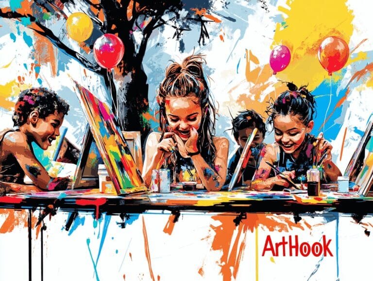    Мастер-класс по рисованию для детей: откройте двери в мир творчества и фантазии через увлекательные техники и игры Art-Hook.Ru