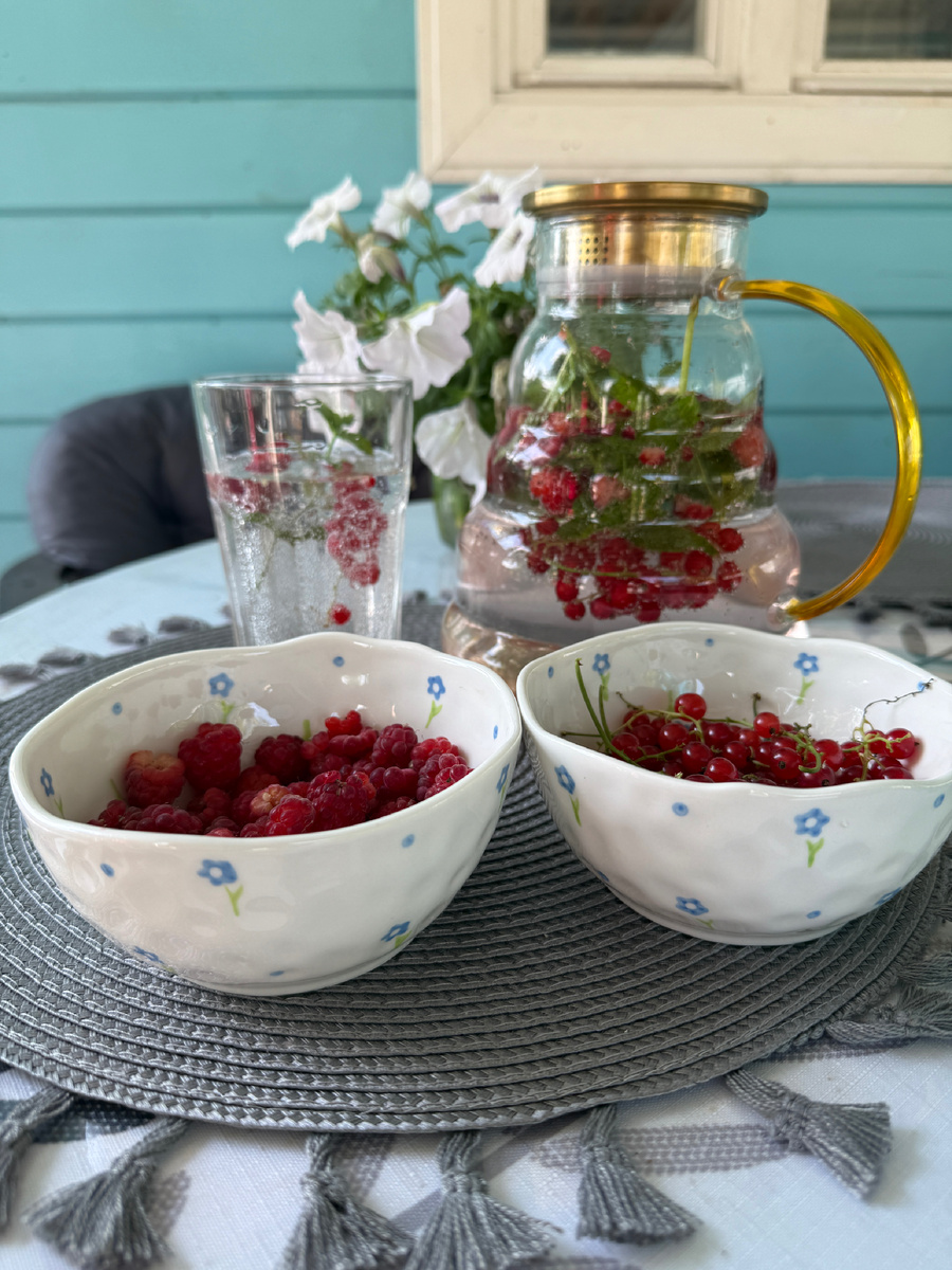 Домашний лимонад с красной смородиной и малиной: рецепт