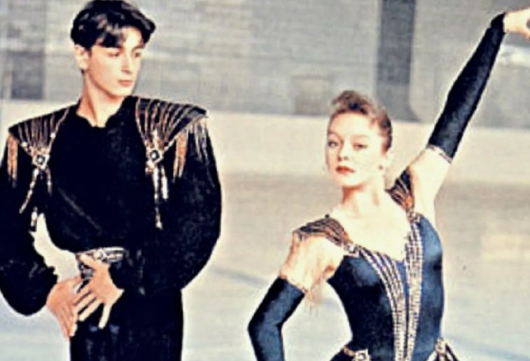 Илья Авербух с Мариной Анисиной. Фото: Pinterest