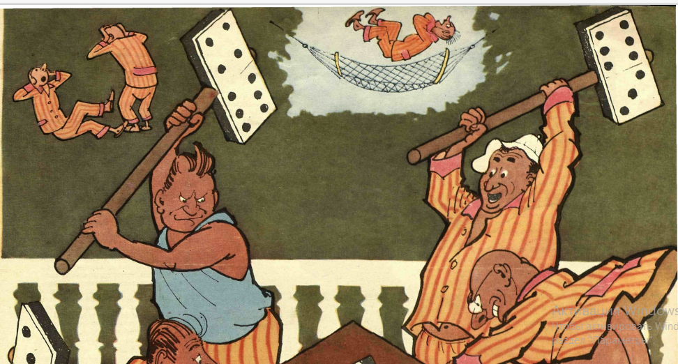 Художник К.Ротов журнал "Крокодил"№116 1958