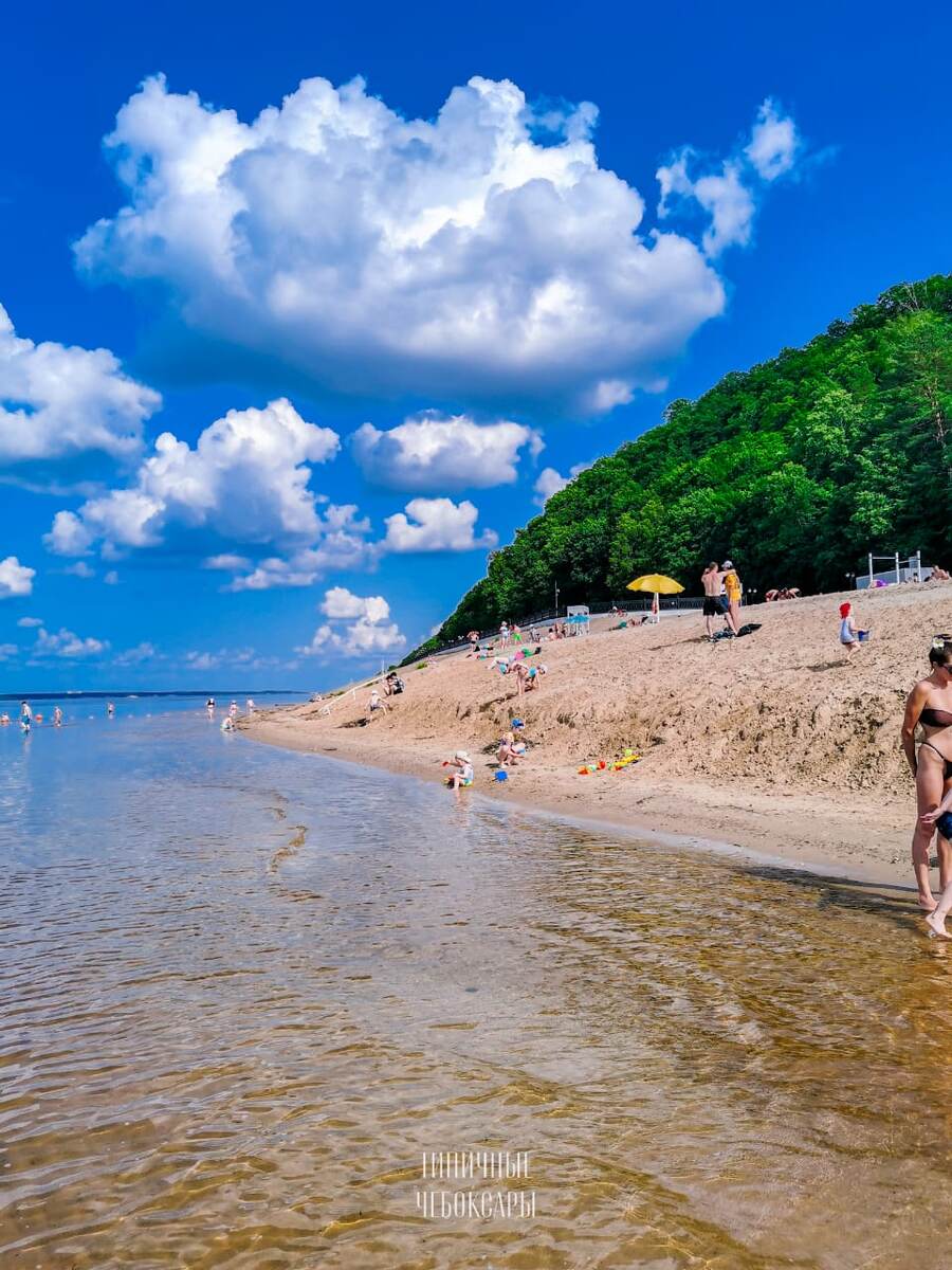 Афанасьевский пляж Чебоксары