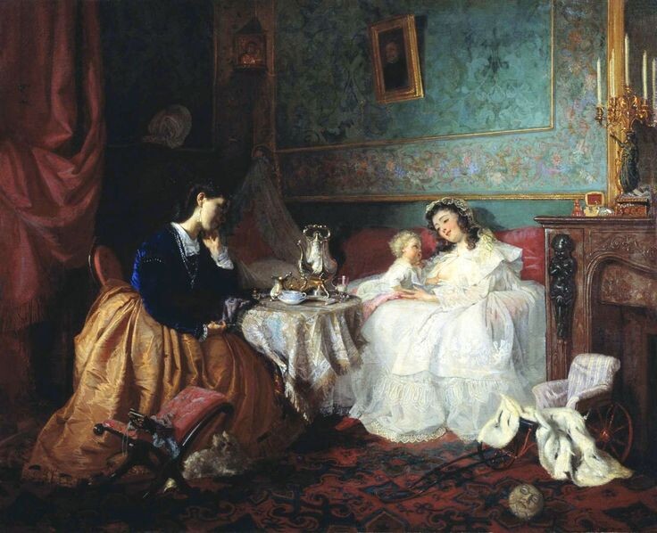 Григорий Мясоедов. У чужого счастья, 1863. Таганрогский художественный музей. Источник: https://ar.culture.ru/ru/subject/u-chuzhogo-schastya#