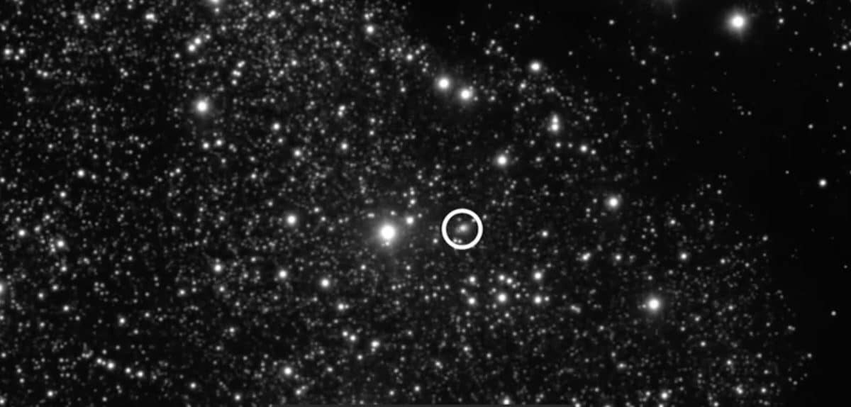    Комета 3I/ATLAS на снимке телескопа Very Large Telescope Европейской южной обсерватории / © ESO/O. Hainaut