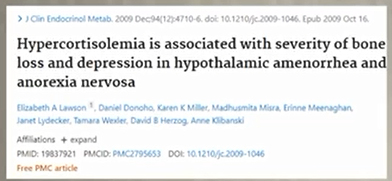 Исследование, доказывающее, что стресс стимулирует выработку картизола, который "не отдает" жидкость