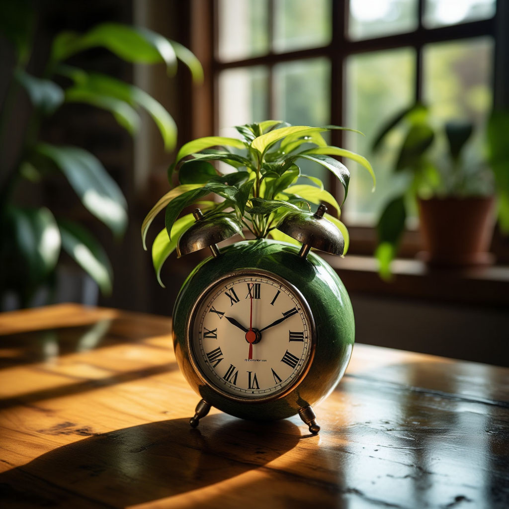 Природа мудра: синхронизация с ее ритмами улучшает и наше здоровье, и жизнь  наших зеленых питомцев. 🌿⏰