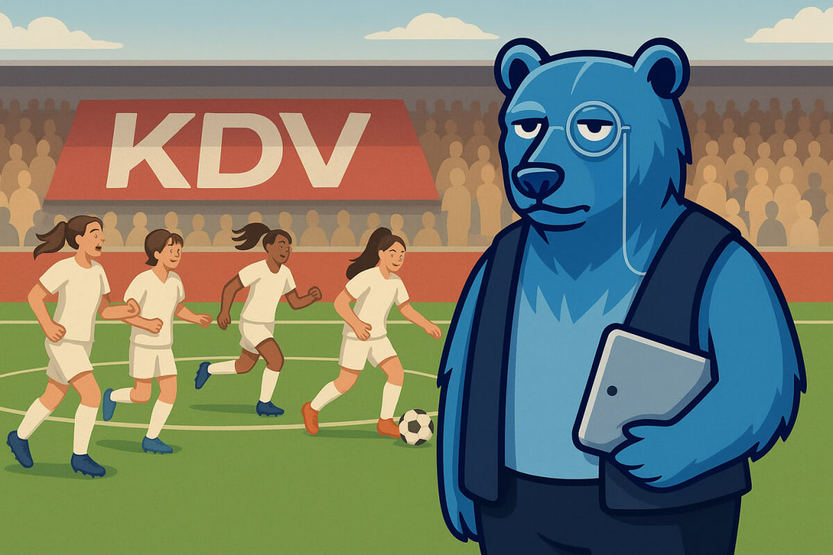 Томский хроникер Фома Силантьевич на матче футбольной команды KDV 