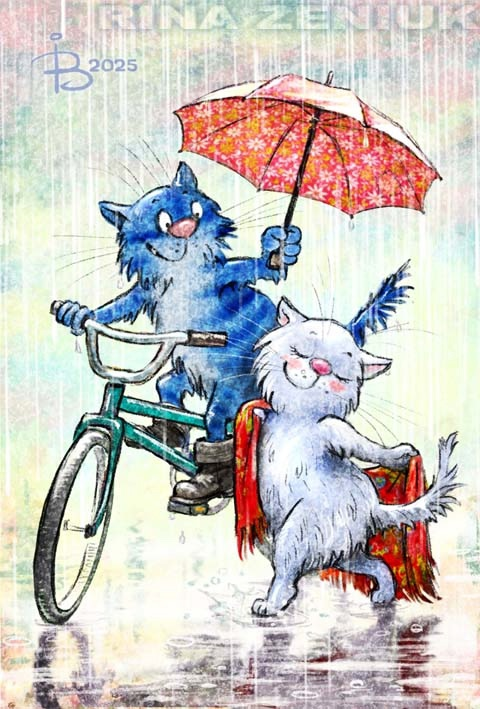очаровательные коты Рины Зенюк