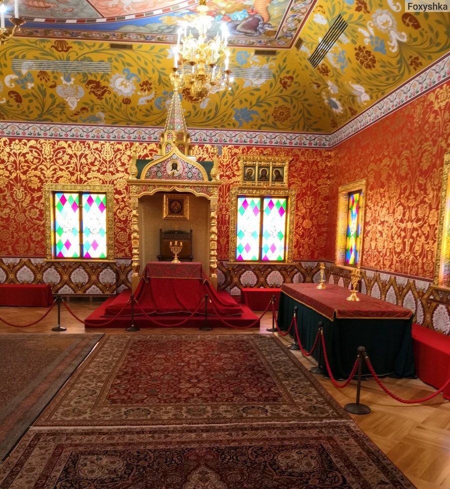 Парадный зал во Дворце Алексея Михайловича 