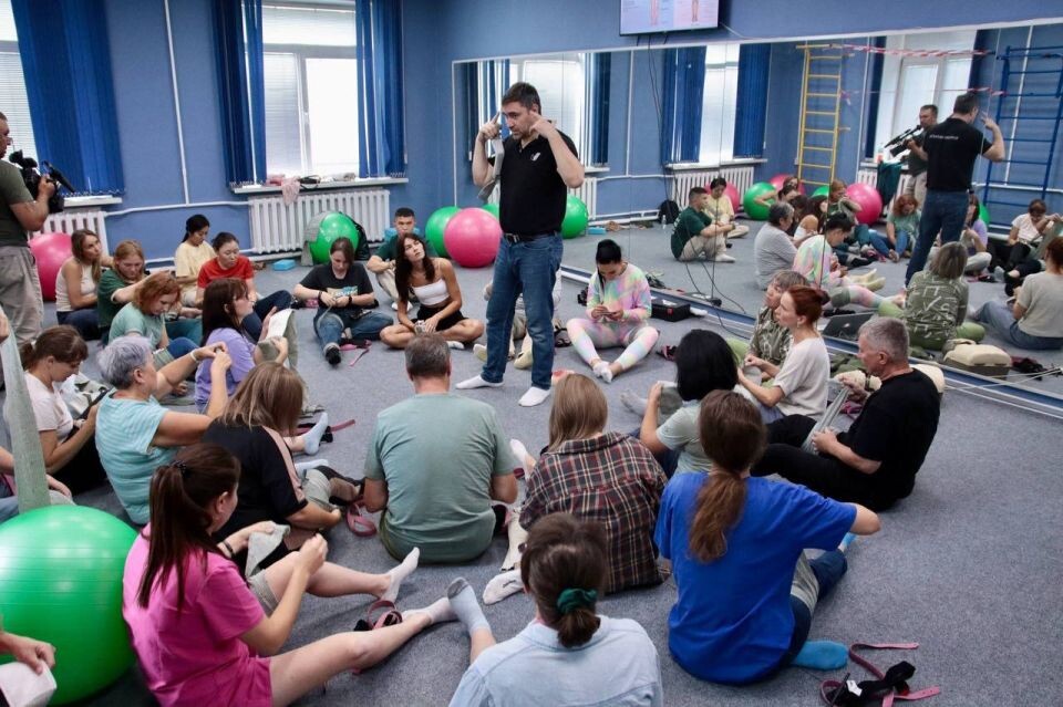    Обучение экскурсоводов оказанию первой помощи. Источник: t.me/turchak_andrey