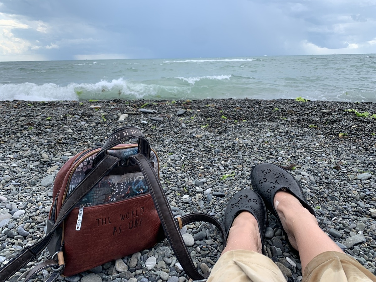 Ноги, разумеется, помочила 🙂 фото автора