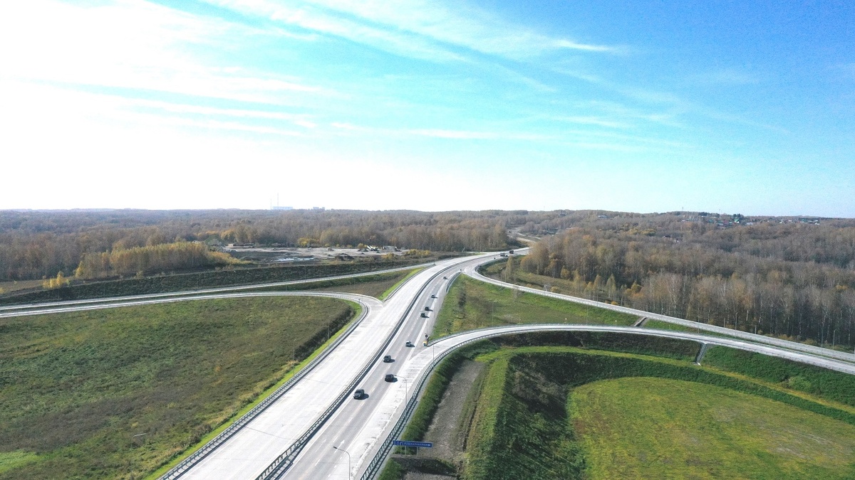 © Росавтодор / rosavtodor.gov.ru / CC BY 4.0 (Восточный обход Новосибирска, 2025 г.)