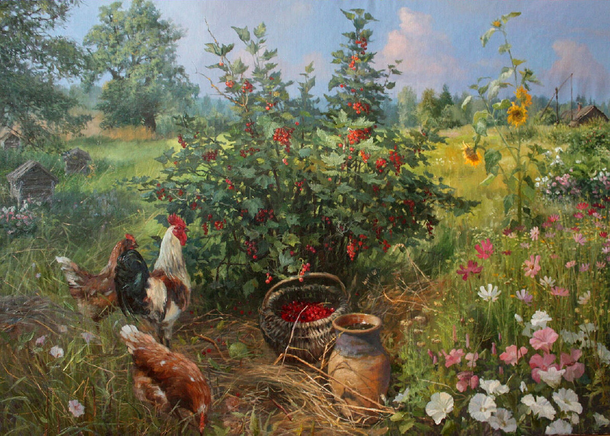 В. Жданов. "Август". Фото из открытого доступа