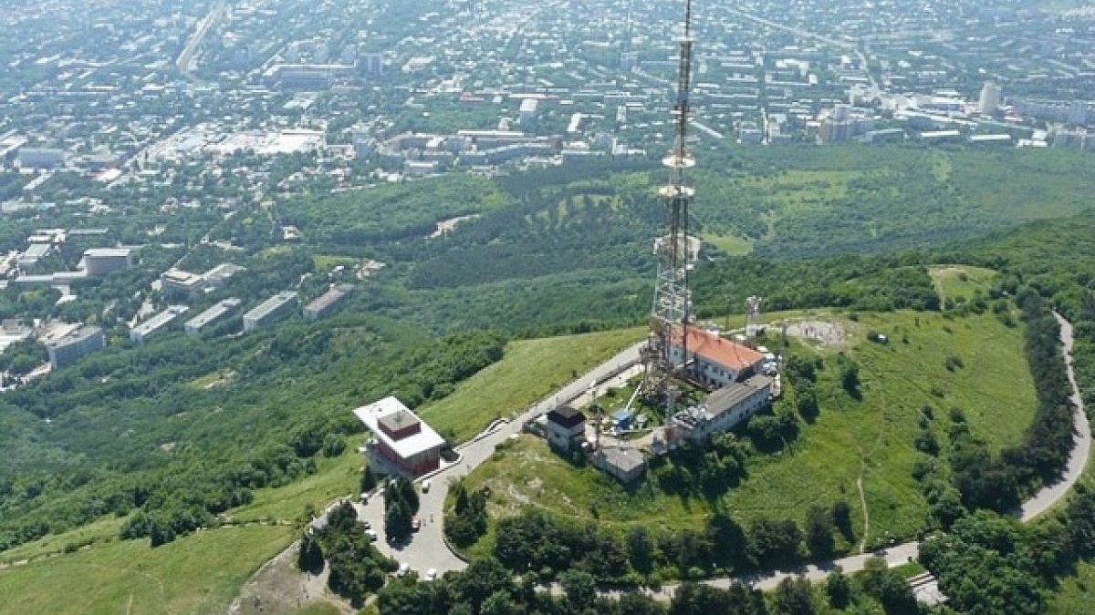 Вид на Пятигорск. 
