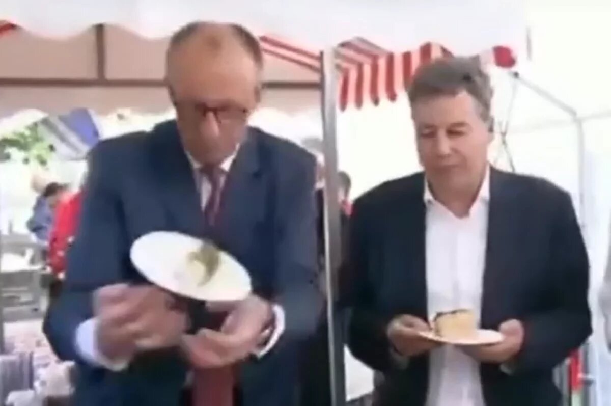    Шуров объяснил ситуацию с публичным позором Мерца из-за торта