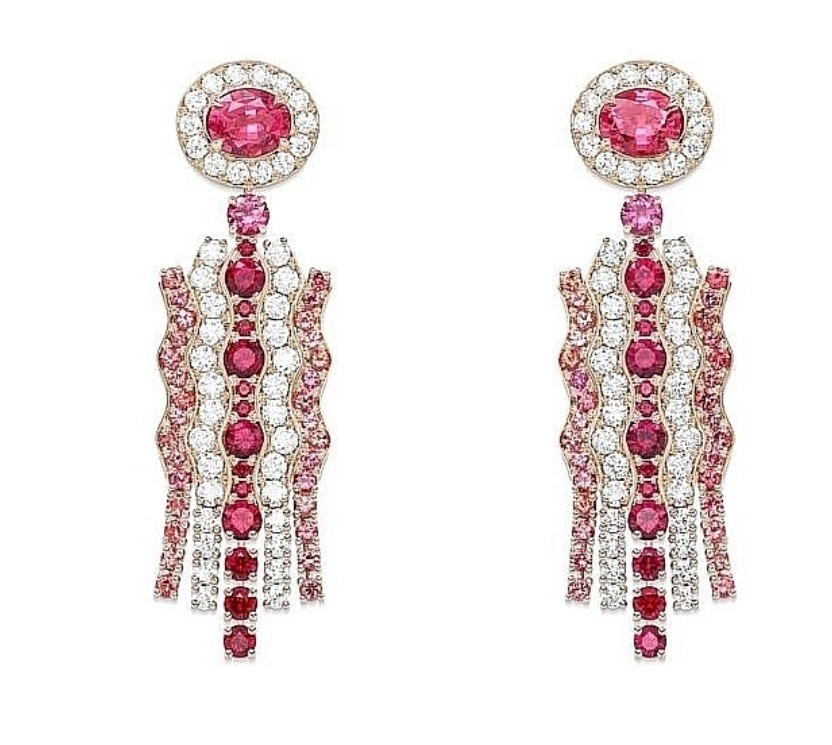 Серьги. Коллекция "Иллюзия волны"