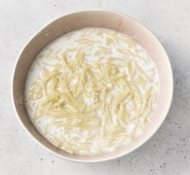 Молочный суп с вермишелью