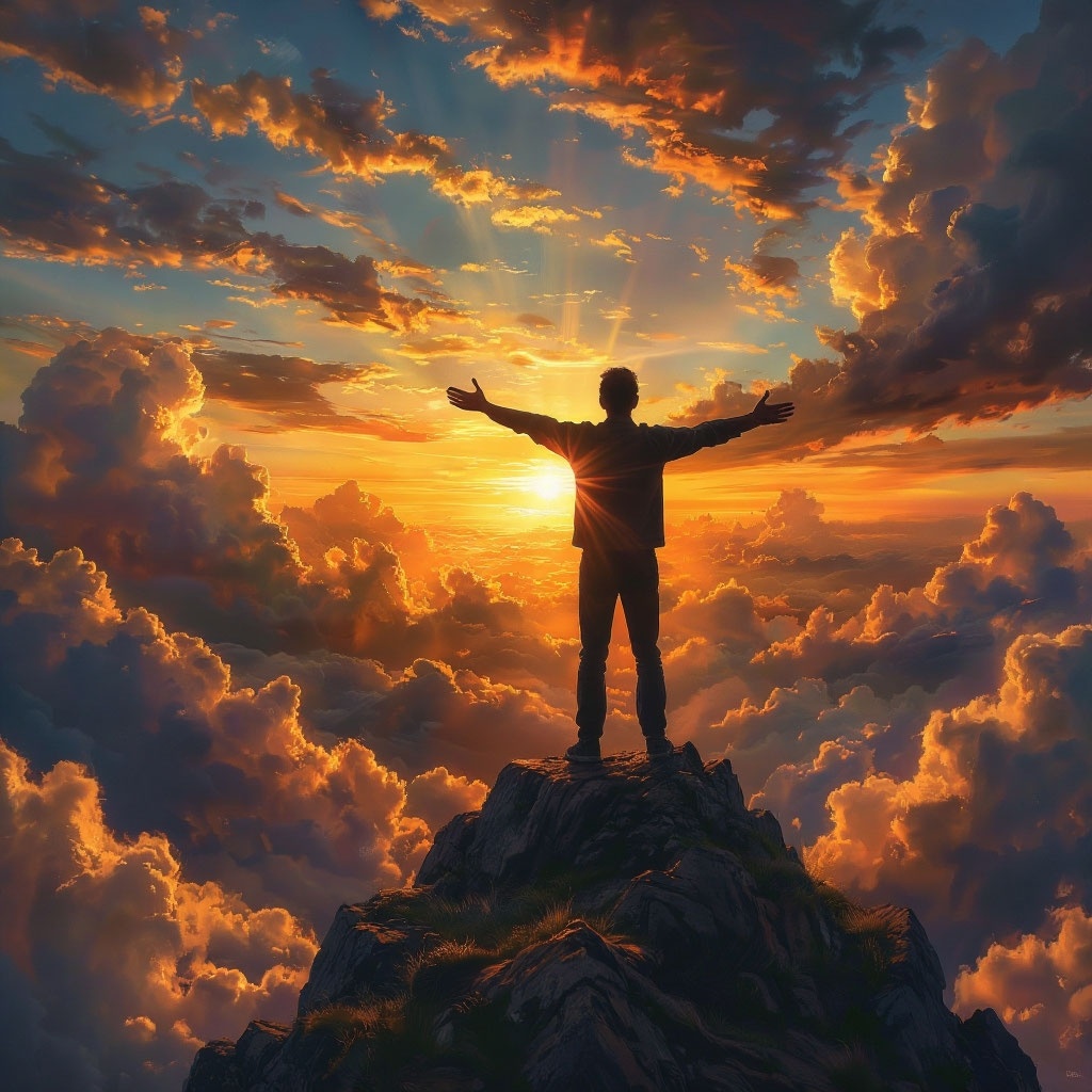 Вот он — пик, но ты уже чувствуешь, что это мгновение… не задержится.