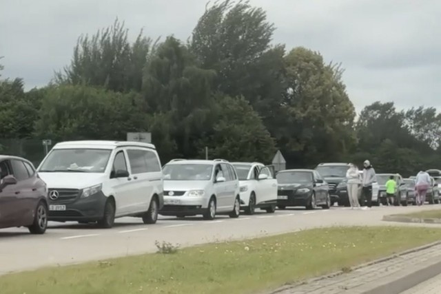   Скриншот из видео очевидца