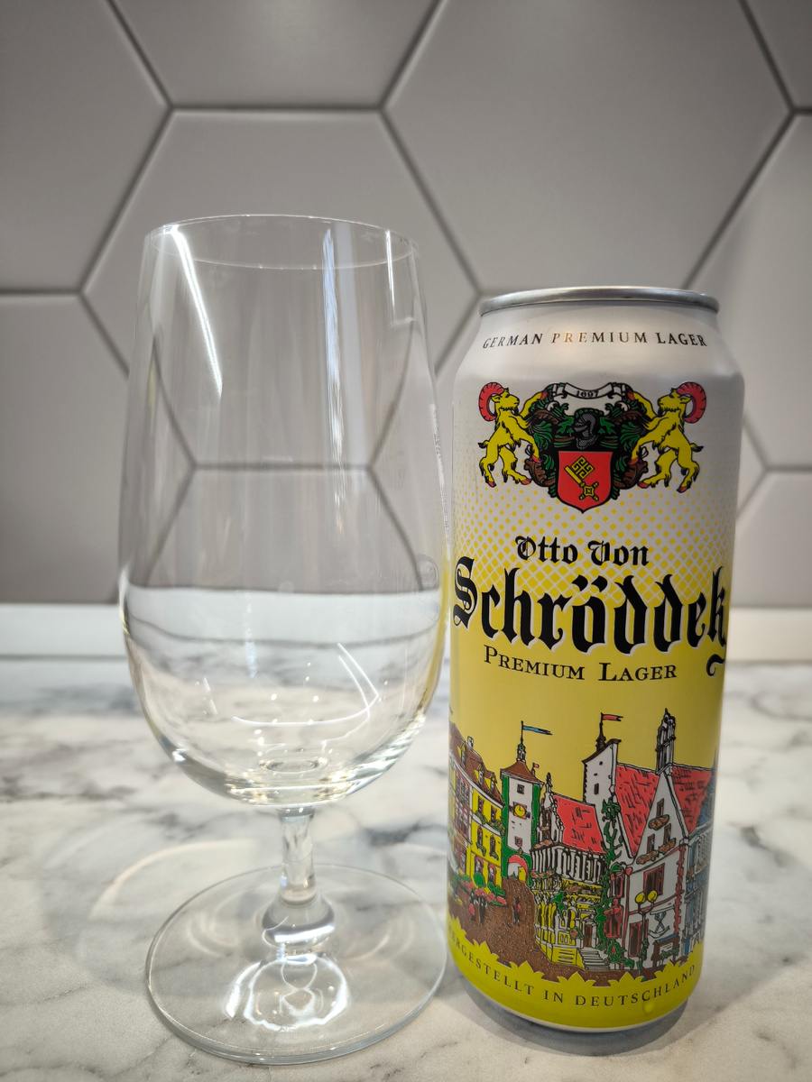 Пиво "Otto Von Schrödder Premium Lager" (Отто Фон Шрёддер Премиум Лагер) из Германии