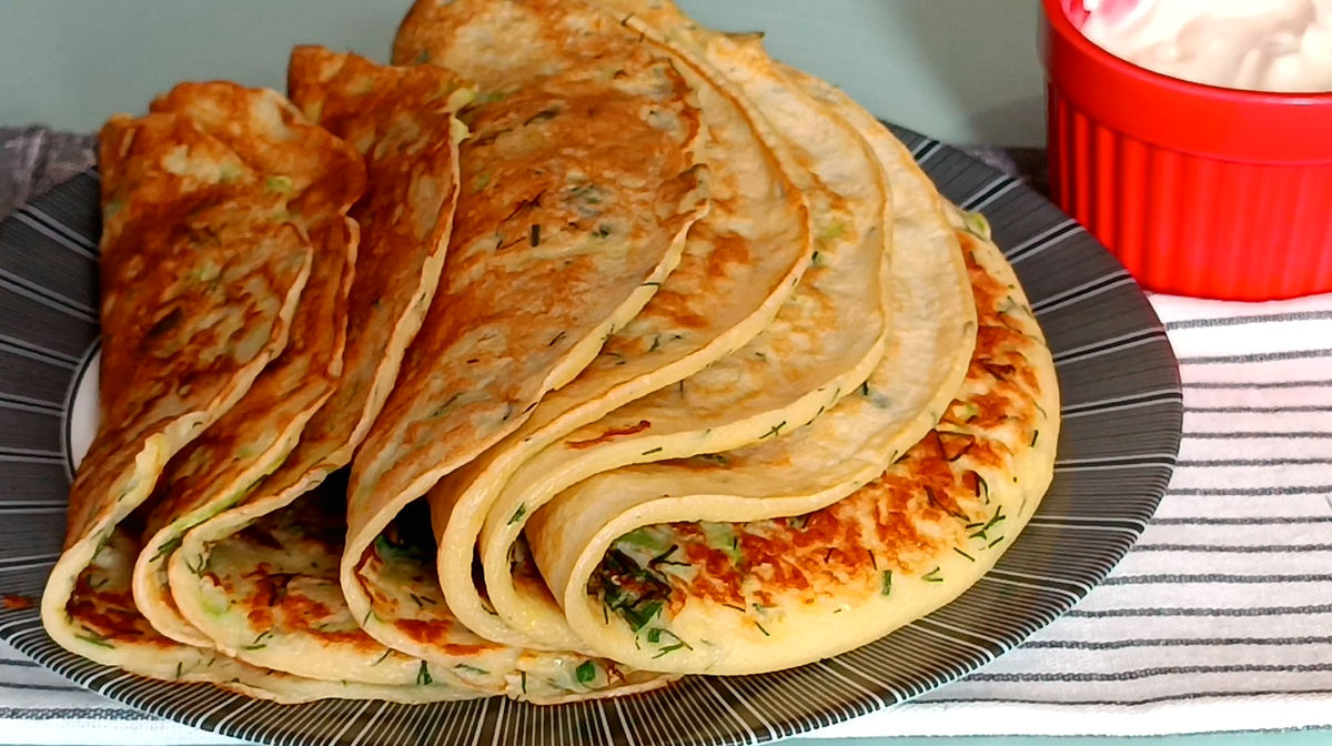 📌 Блины из кабачка и картофеля - вкусно и без заморочек