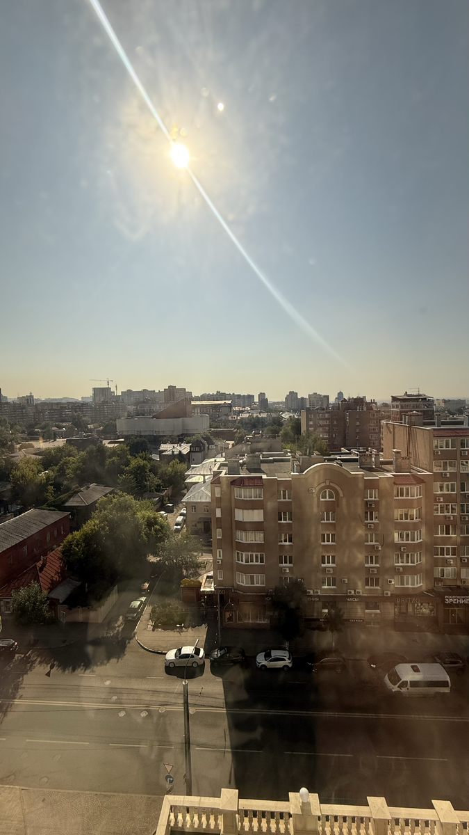 вид с номера.