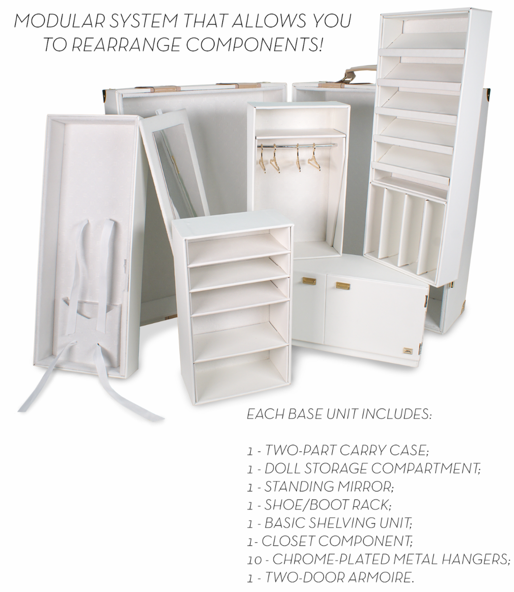 The Integrity Toys Modular Trunk Sysytem. Фото с сайта fashiondollchronicles.