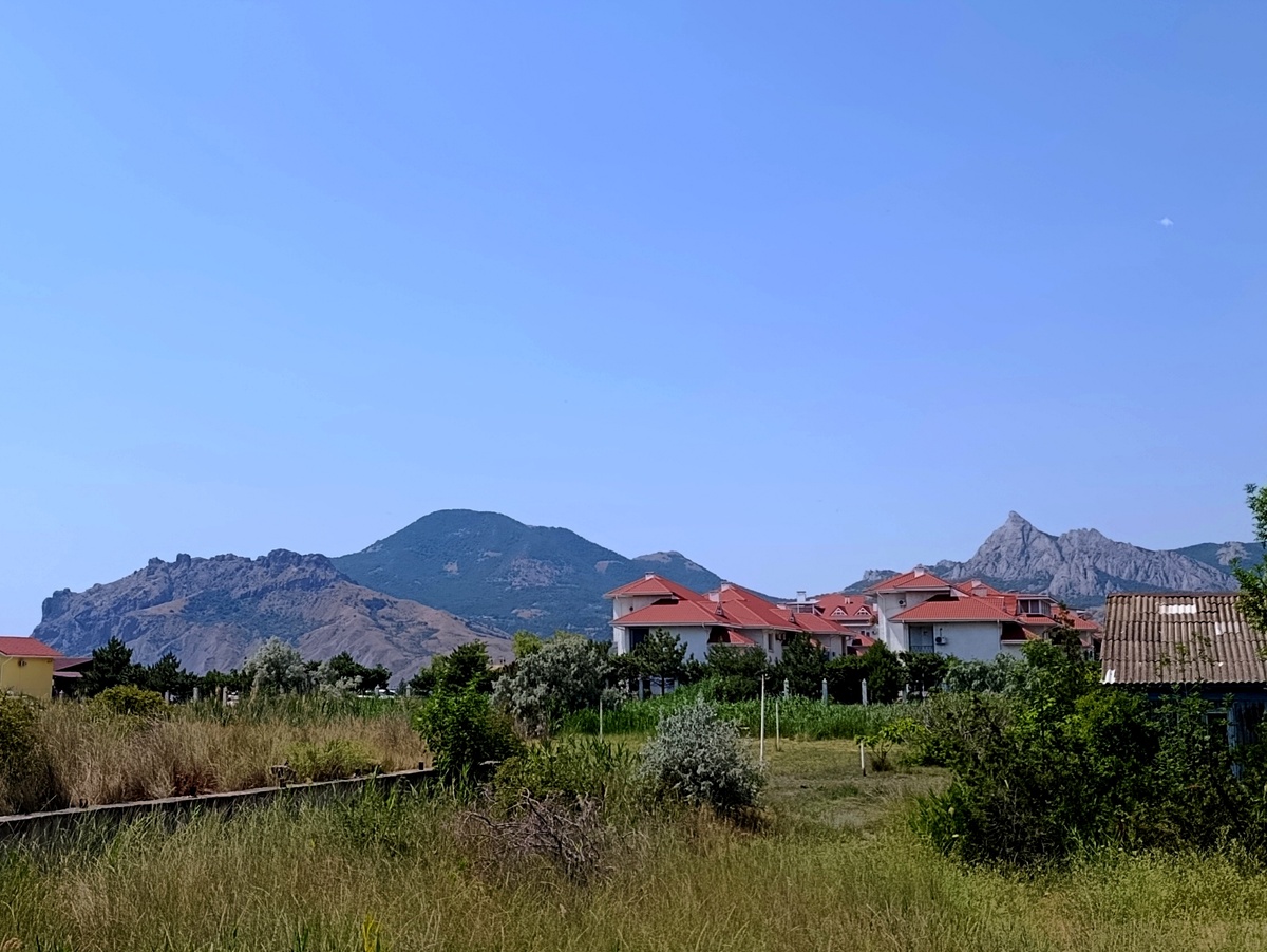 В Коктебеле. Фото автора. 