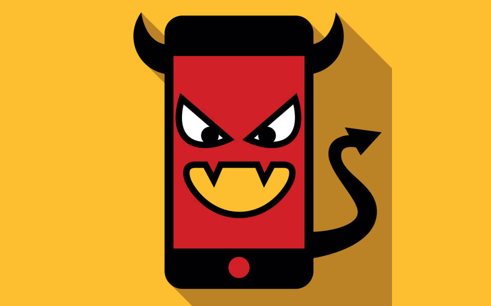 Оригинал: https://www.istockphoto.com/ru/векторная/интернет-наркомании-интернет-дьявола-хакерская-атака-плоская-иллюстрация-gm1250728433-364882582