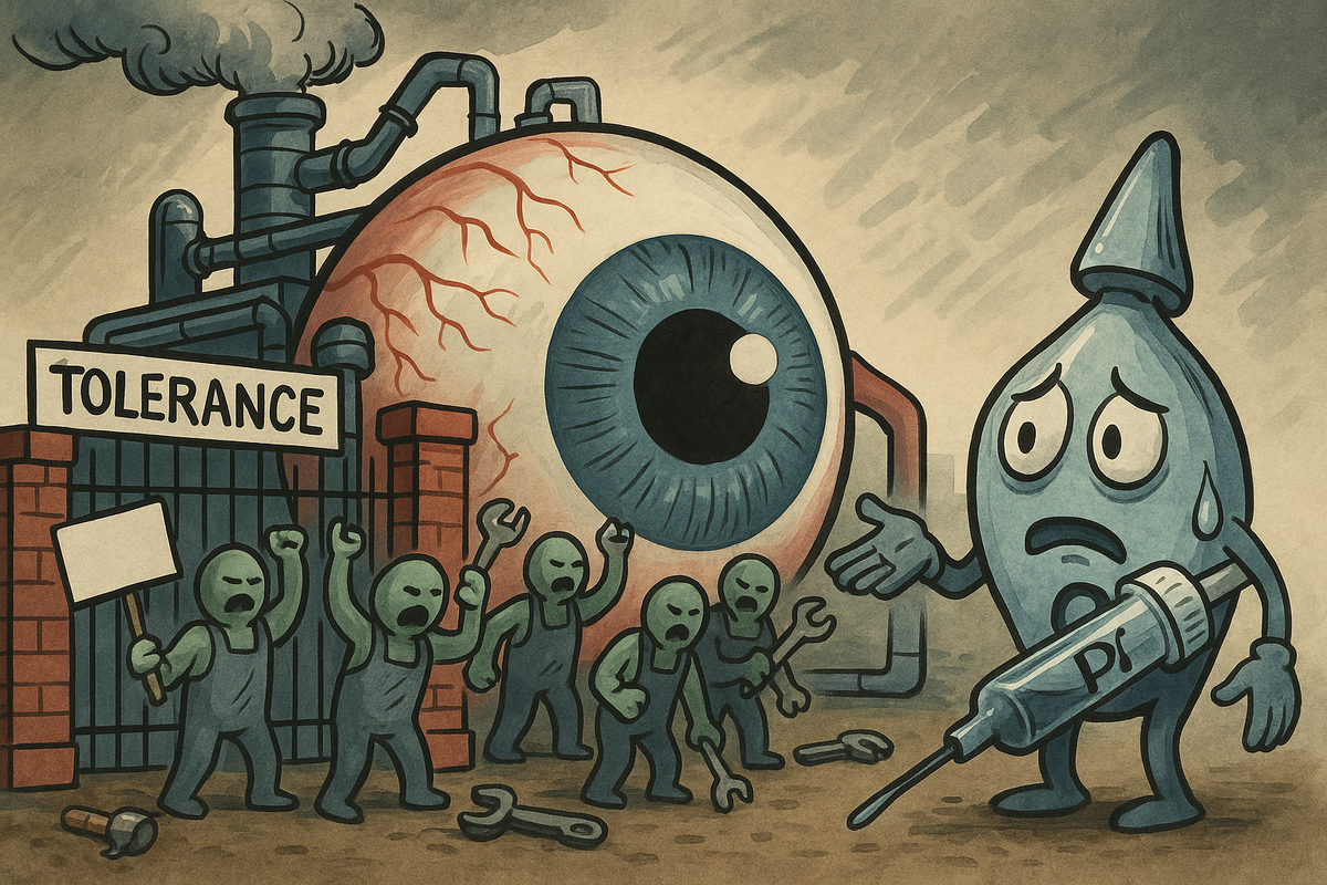 Можно ли «перекапать» глаза? — про привыкание к каплям