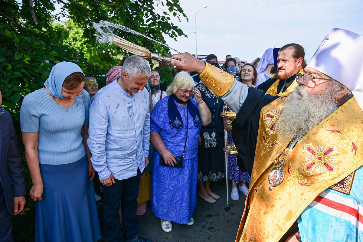    В Петрозаводске освятили восстановленную часовню апостолов Петра и Павла. Фото: «Республика»/ Сергей Юдин