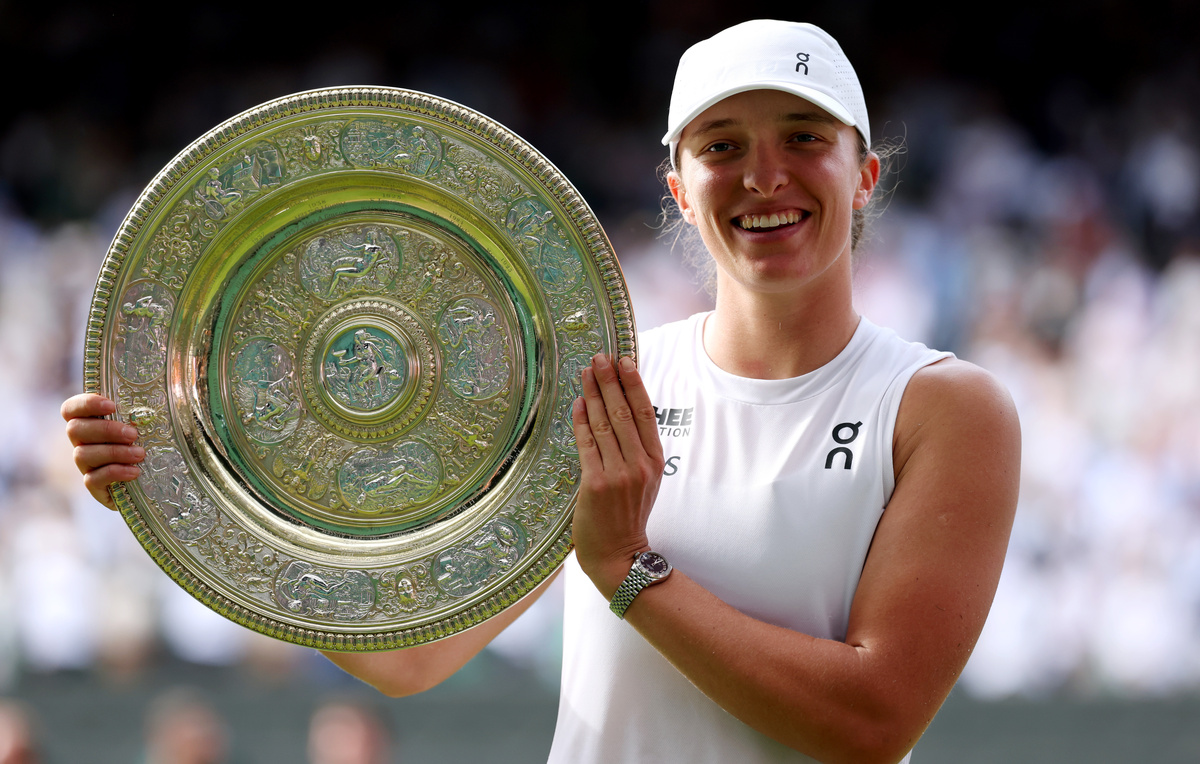    Ига Свёнтек  Julian Finney/Getty Images