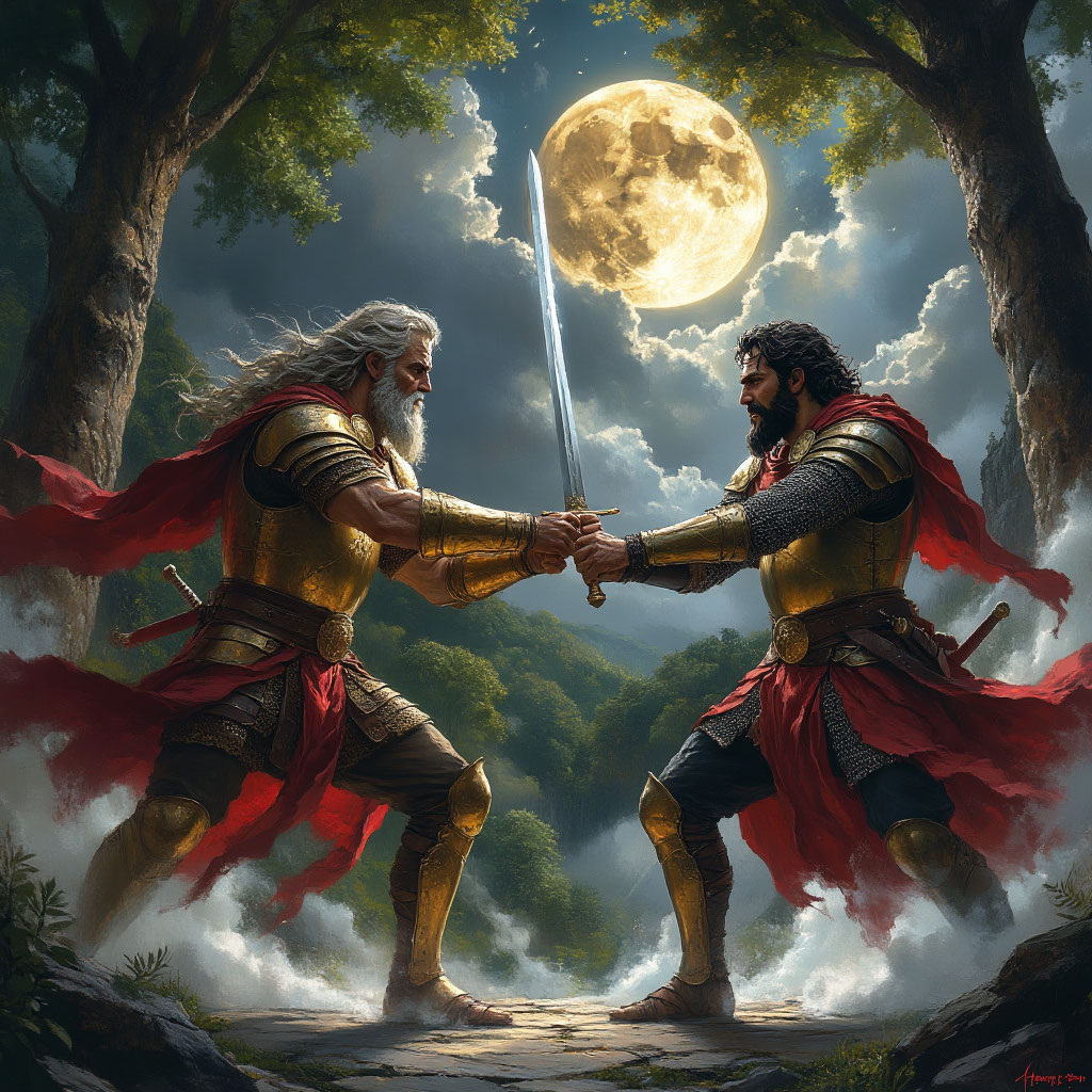 Самаэль против Древнего Бога.... Своего Отца...