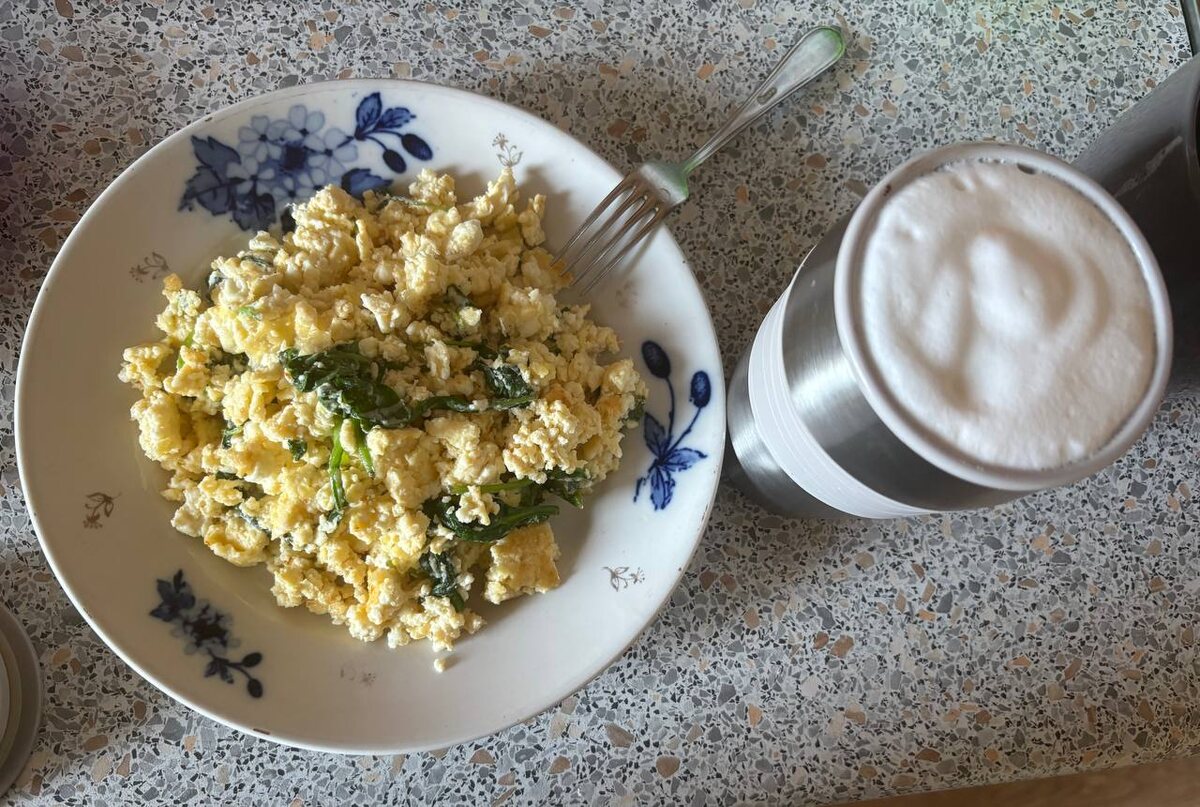 Творожный скрэмбл