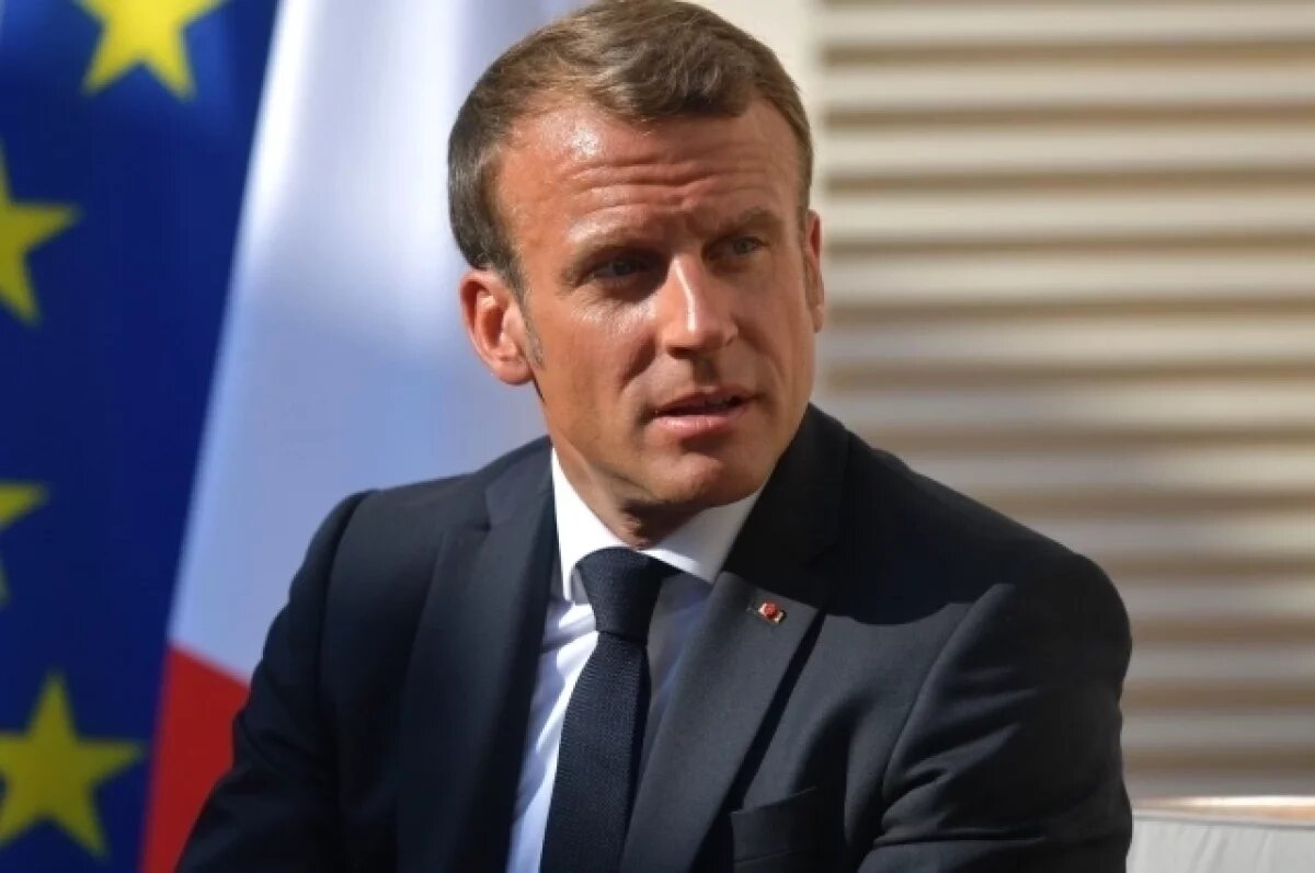    Макрон пригрозил США ответными мерами из-за пошлин в отношении ЕС