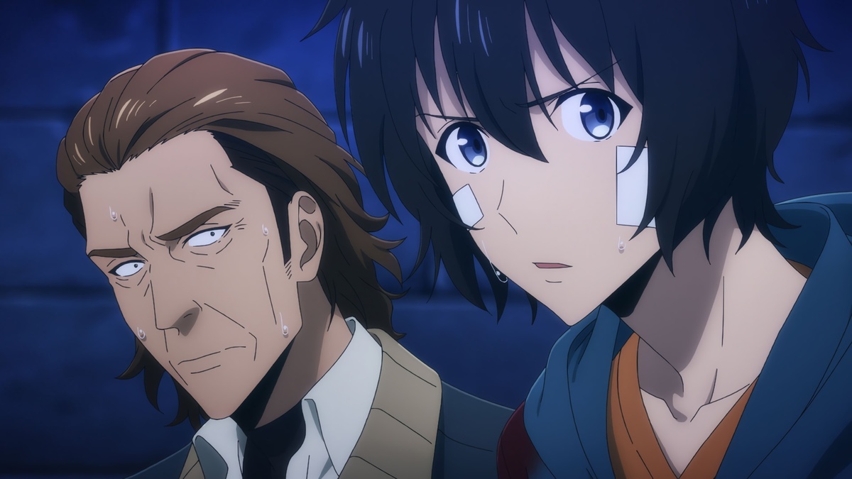 Кадр из первого сезона аниме "Поднятие уровня в одиночку" (2024)