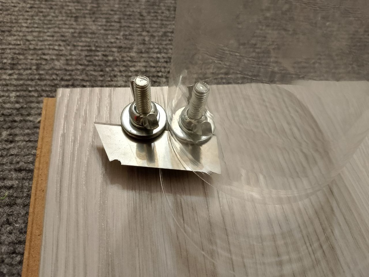 Установка бутылки