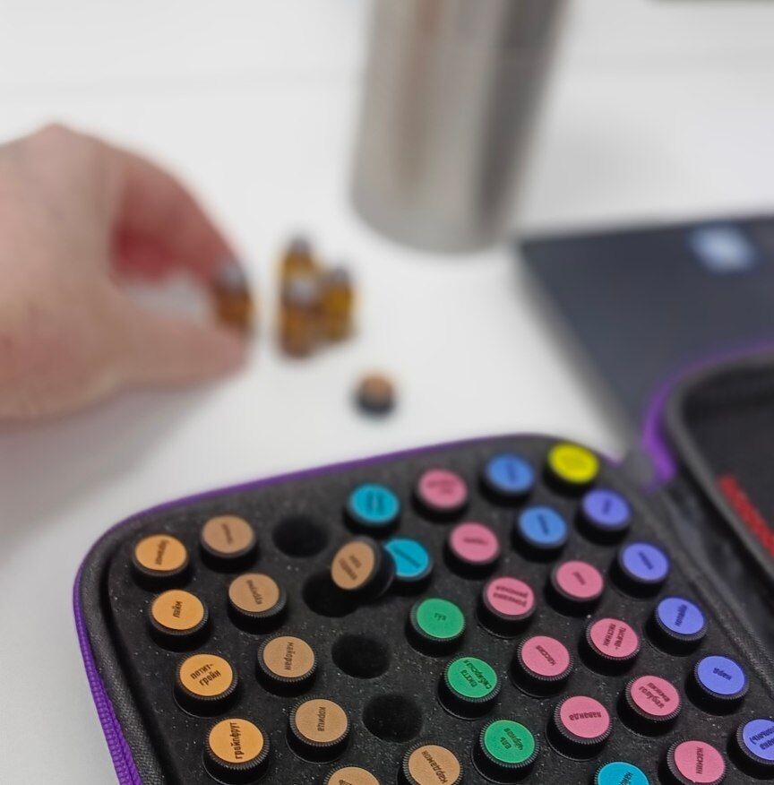 Набор эфирных масел.