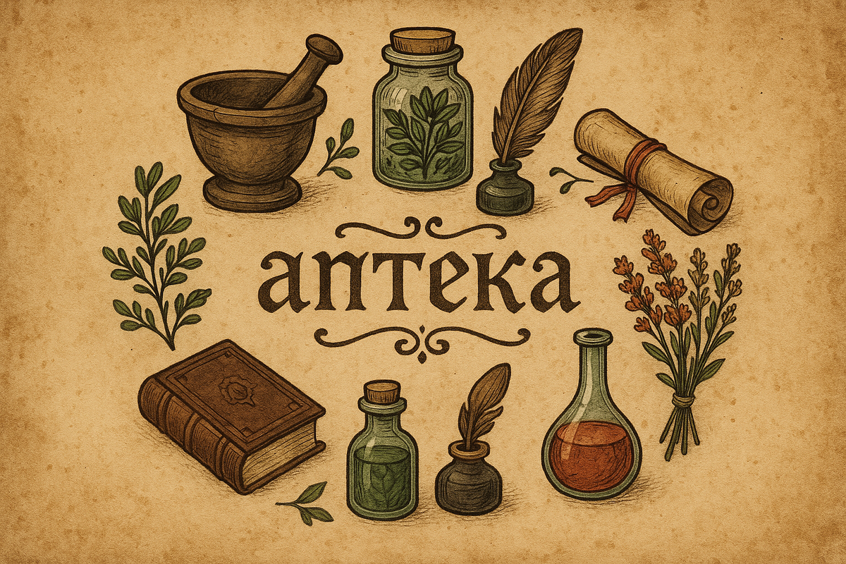Происхождение слова «аптека»