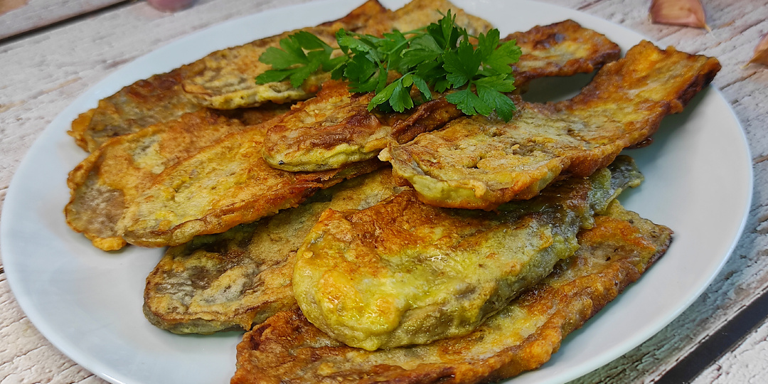 ОТБИВНЫЕ из БАКЛАЖАНОВ в кляре. Отбивные без МЯСА. Проще не бывает.