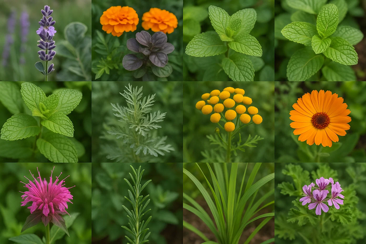 Растения против комаров