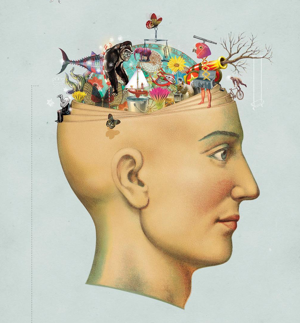 Картинка из интернета. Мир внутри твоей головы. 