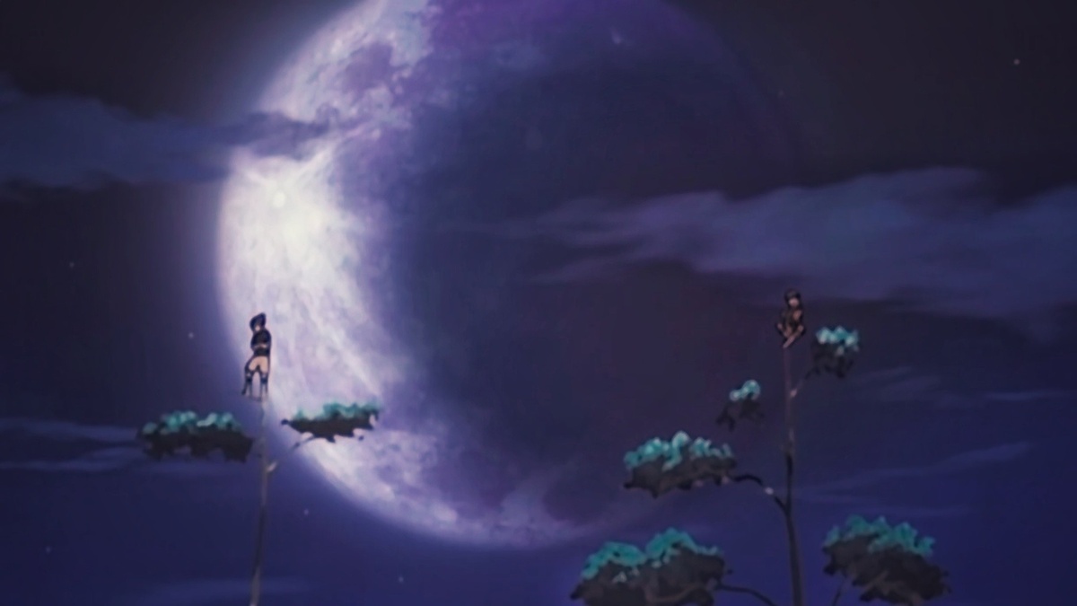 Ещё недавно подобное казалось невозможным. (кадр м/с Наруто, 1 сезон 12 серия)