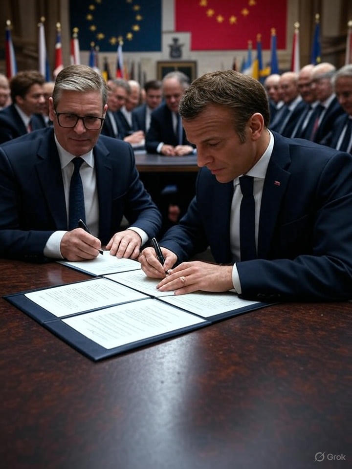 Франция и Британия, вдохновлённые декларацией от 10 июля, углубляют планы по координации ядерных сил.