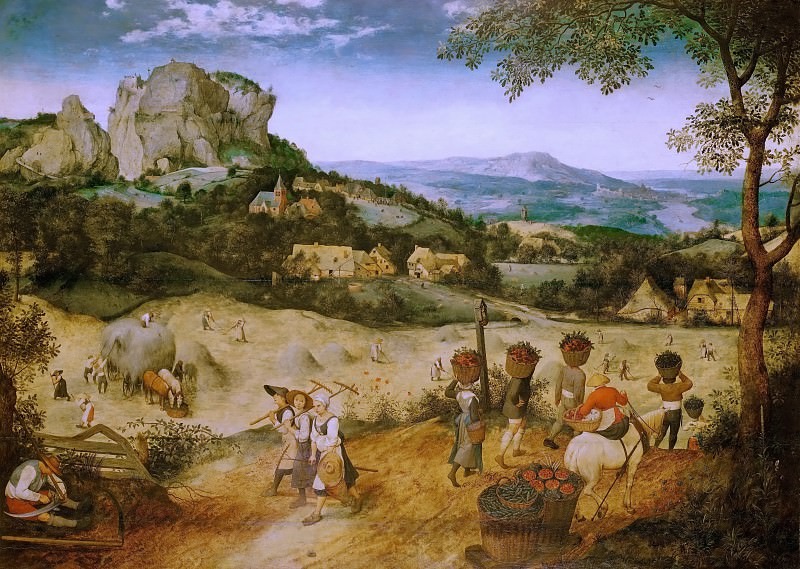    Сенокос: что вы о нём знаете? Питер Брейгель Старший «Сенокос»,1565 г., общественное достояние