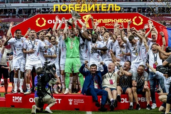 ЦСКА выиграл свой 8 – й Суперкубок России. Автор фото: Михаил Шапаев, РФС