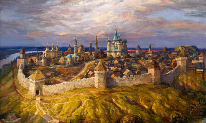 Территория казанского кремля
